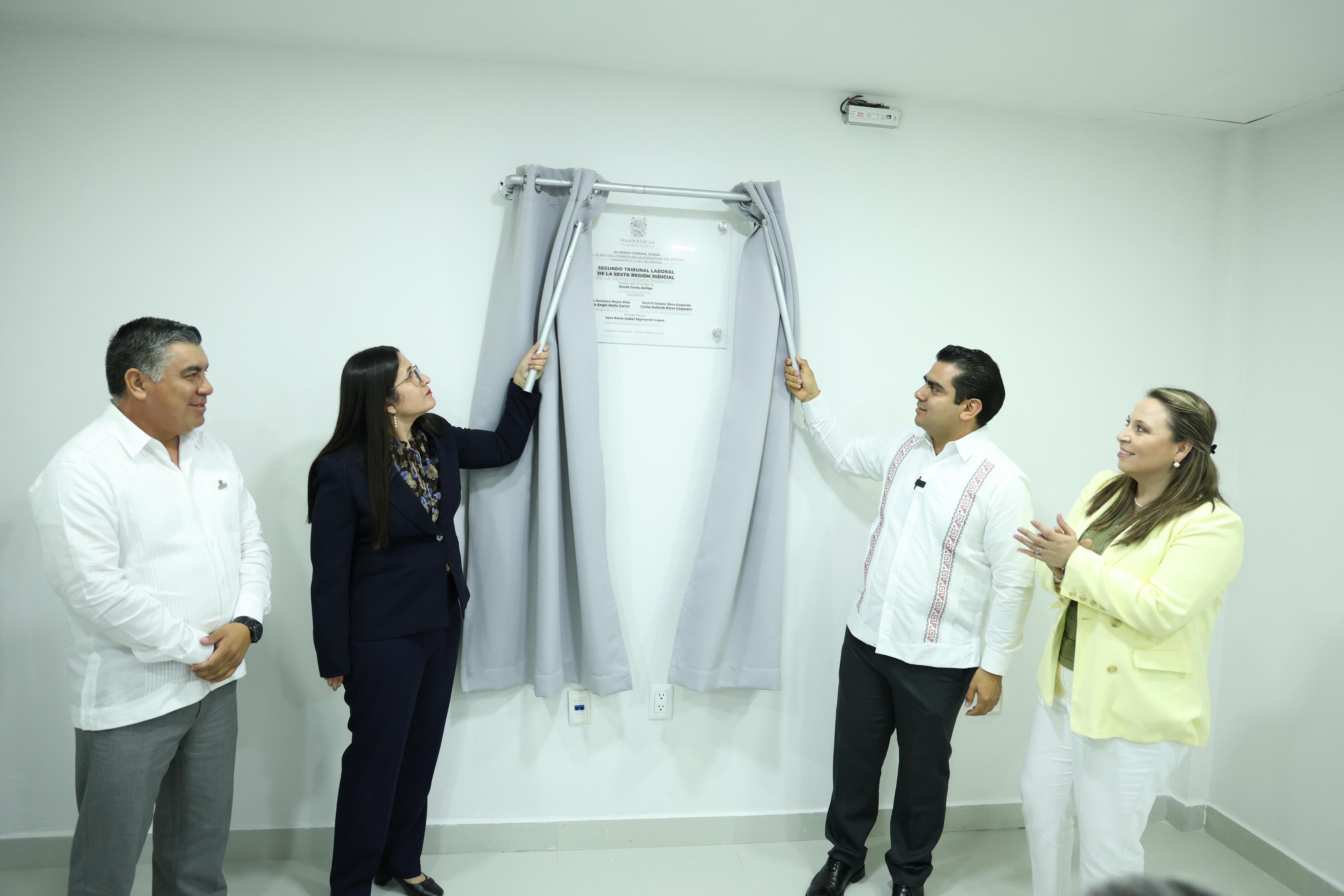Designación del magistrado Hernán de la Garza Tamez, como nuevo presidente del Supremo Tribunal de Justicia y del Consejo de la Judicatura del Estado de Tamaulipas.