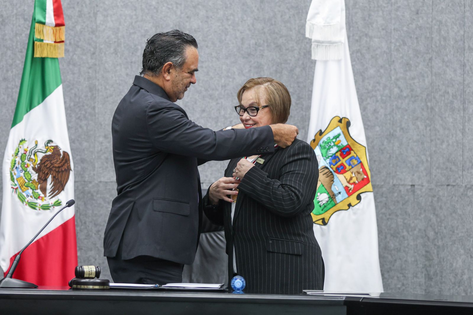 Designación del magistrado Hernán de la Garza Tamez, como nuevo presidente del Supremo Tribunal de Justicia y del Consejo de la Judicatura del Estado de Tamaulipas.