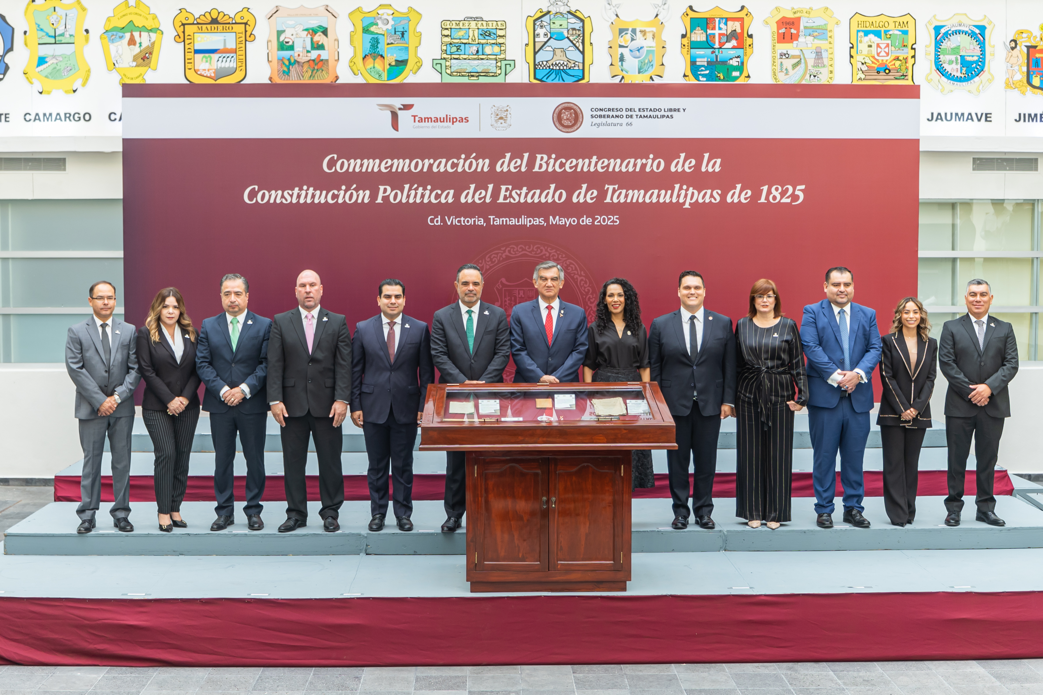 Conmemoración del Bicentenario de la Constitución Política del Estado de
Tamaulipas de 1825.
